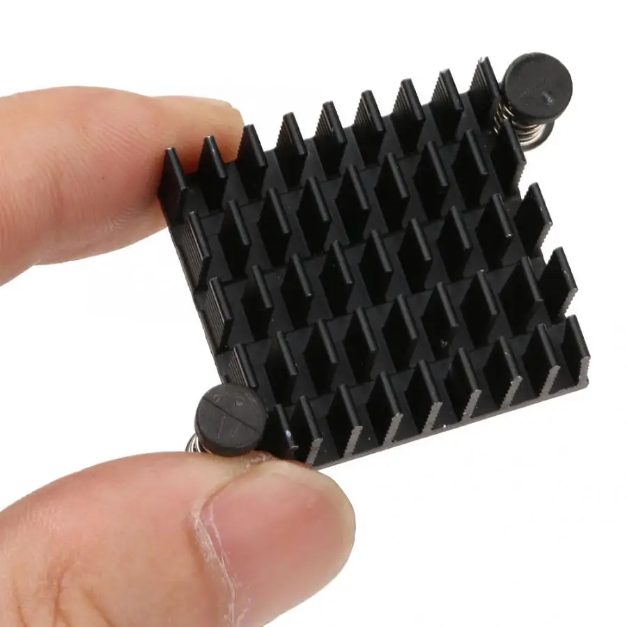 Электронное рассеивание тепла охлаждение пластинчатый алюминий теплоотвод с