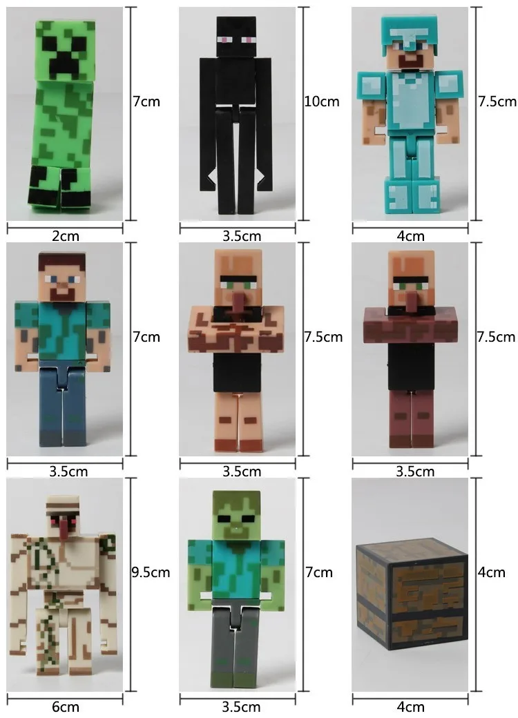 Новые игрушки 9 стилей каменная Кровать Коробка модель Действие Детские