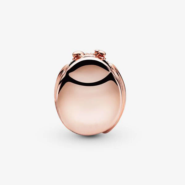 Brithday Sterling Silver DIY Women Gift fit Original Pandora Bracelets Pink Ladybug retaining clip Charm 925 | Украшения и