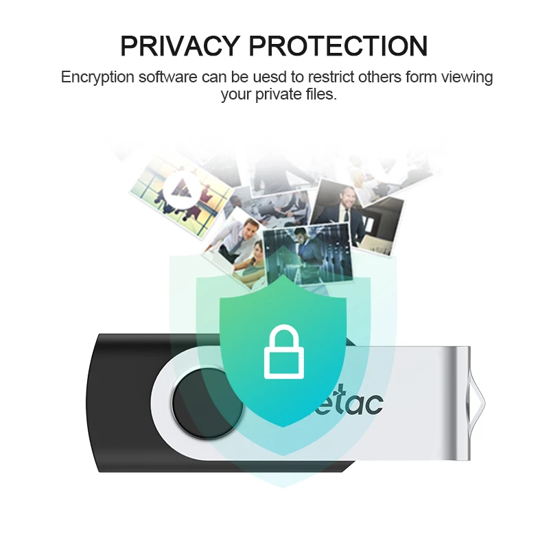 USB флеш накопитель Netac 16 ГБ 32 64 128 256 флешка карта памяти диск черный цвет|USB