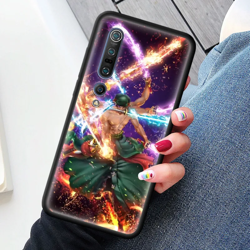 one piece anime luffy case for xiaomi mi note 10 pro 5g 9t 9 se 8 a2 lite cc9 a3 poco x2 f2 f1 tpu fall phone coque free global shipping
