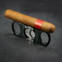 cohiba classic cigar cutter stainless steel guillotine pocket cuban cigar scissors with holder stand gifts gadgets