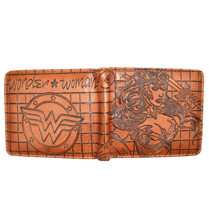 Новое поступление, портмоне DC Wonder women/Joker/Batman/Superman/The Flash, кошельки для молодых людей с карманом для монет, мужской кошелек - Цвет: YM42379