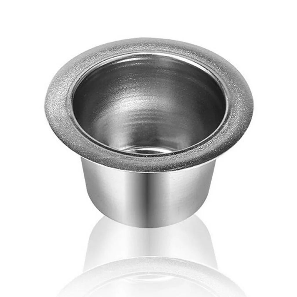 

Refillable Stainless Steel Metal Coffee Filter Capsule Cup Maker