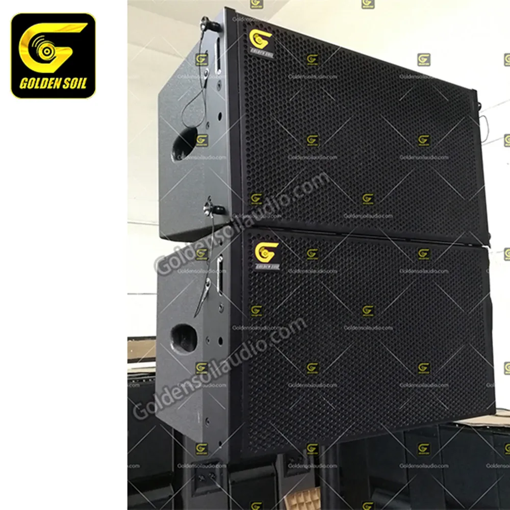 Goldenground Audio A102 двойная 10 дюймовая линейная акустическая система + A18A Одиночная 18