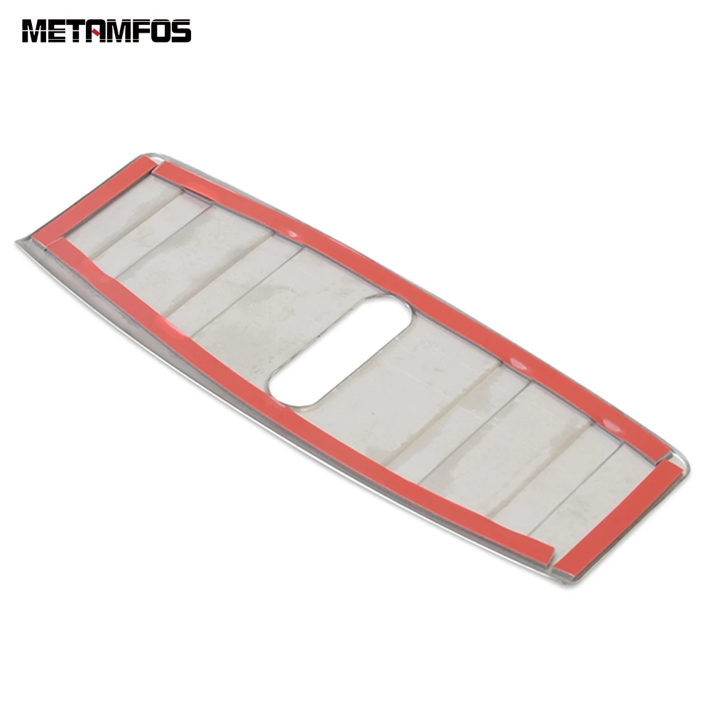 Передняя панель из нержавеющей стали для Tesla Model 3 2018 2021 внутренняя бампер