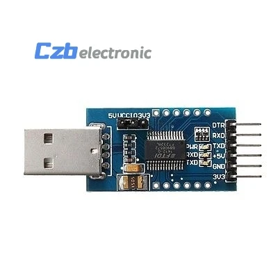 Модуль кабеля для скачивания 5 в 3 В FT232RL USB последовательного адаптера 232 Для Arduino