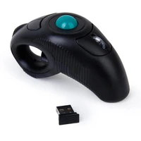hot new wireless 2 4g air mouse handheld trackball mouse thumb controlled handheld trackball mice mouse