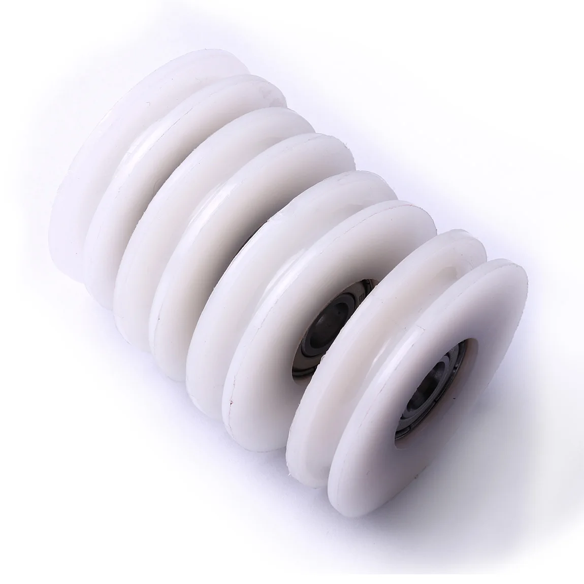 1х круглый канавный нейлоновый ролик для направляющих/угловых