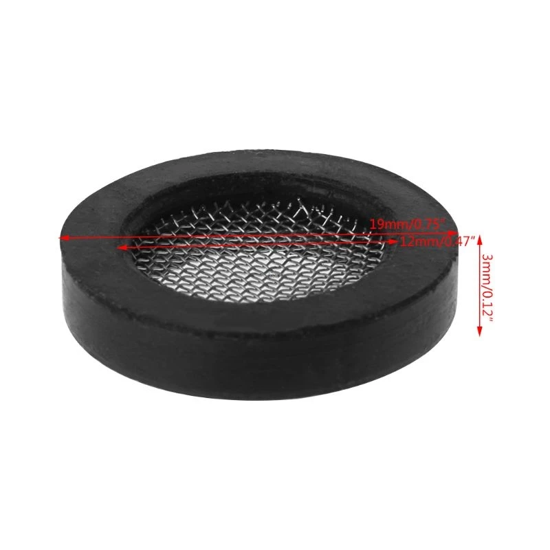 10pcs O Ring Rubber Gaskets With Net Hose Seal Washers For Shower Head Inlet Pipe | Обустройство дома