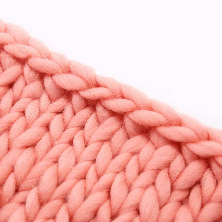 Вязаное одеяло s пряжа вязаное ручная вязка теплое массивное дешевое толстое