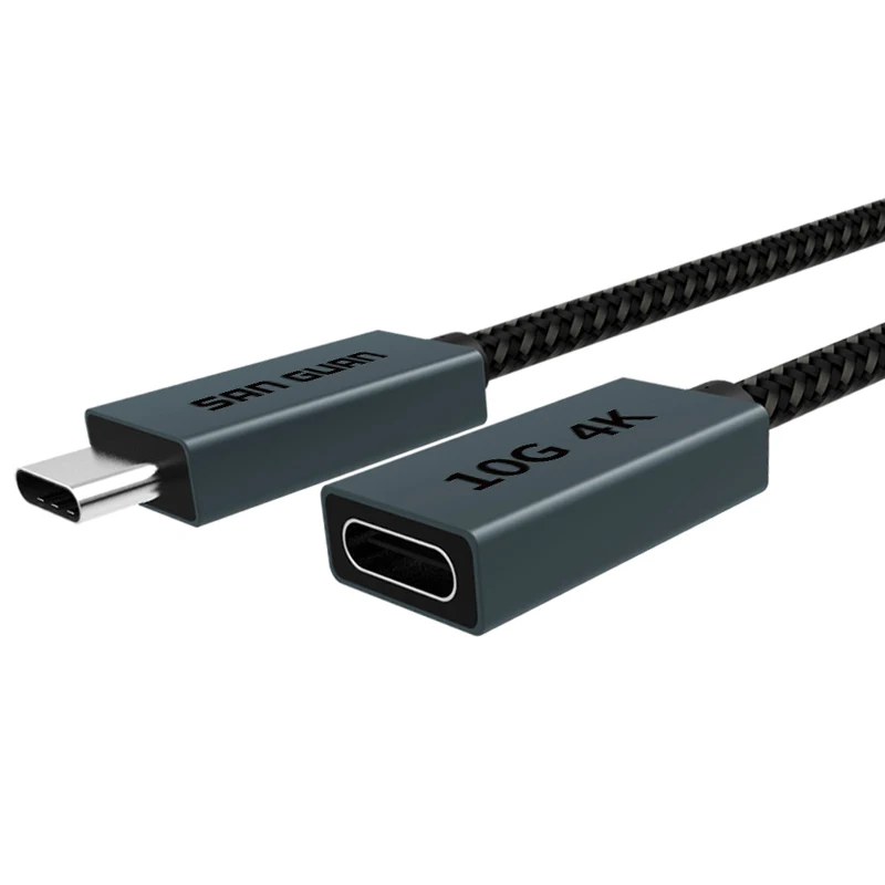 

Кабель-Переходник USB 3,1 C, черный, 20 в, 10 ГБ, USB-C, удлинитель для Macbook,Samsung