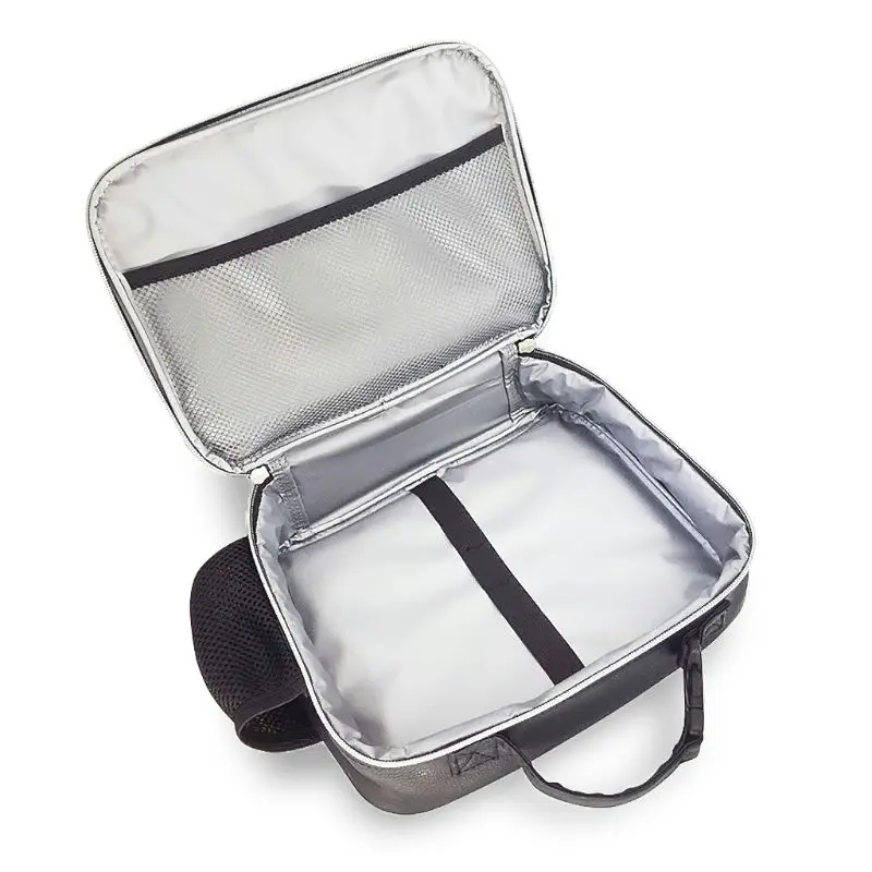 

Insulated Cooler Lunch Box Sweet Unicorn Yellow Lunch Bag Customized Cooler Tote with Buckle Handle white one size