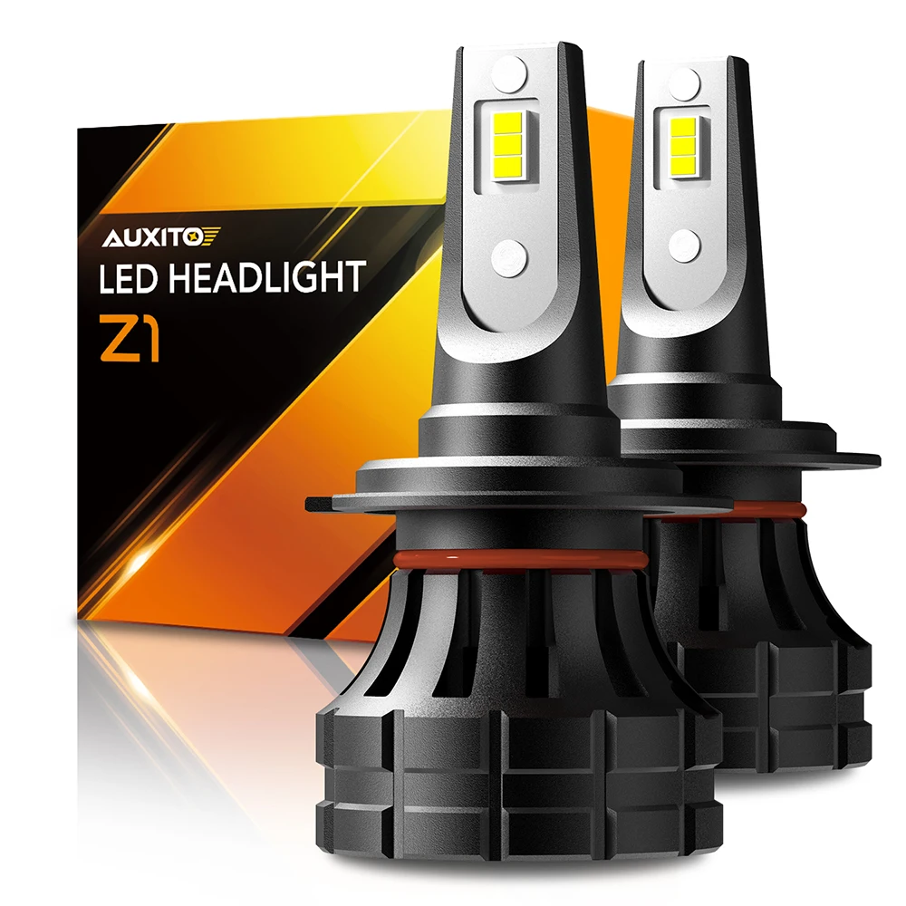 

AUXITO H7 H4 Led Car Headlight Bulb For Ford BMW Mercedes W204 W211 VW Golf 6 Passat B5 B8 Toyota Yaris 2007 Cruiser Kia Rio 3 4