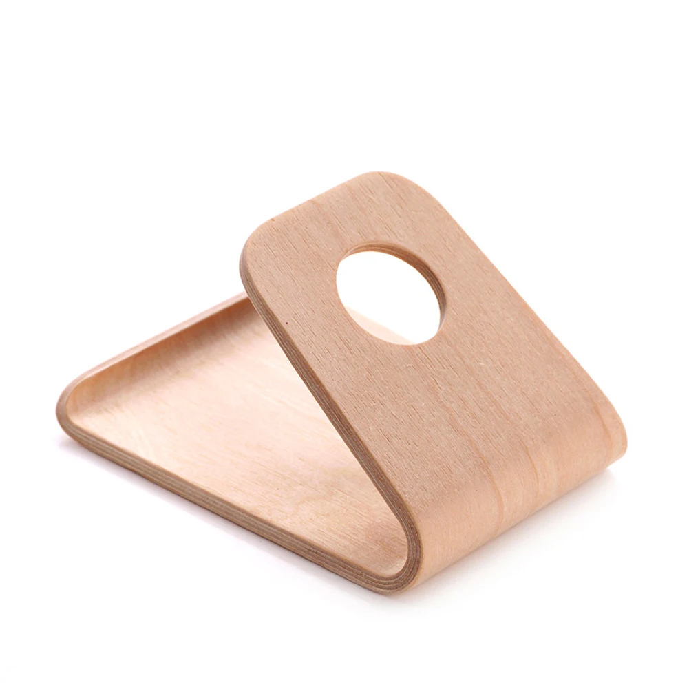 Универсальная подставка держатель для телефона из бамбука и дерева iPad