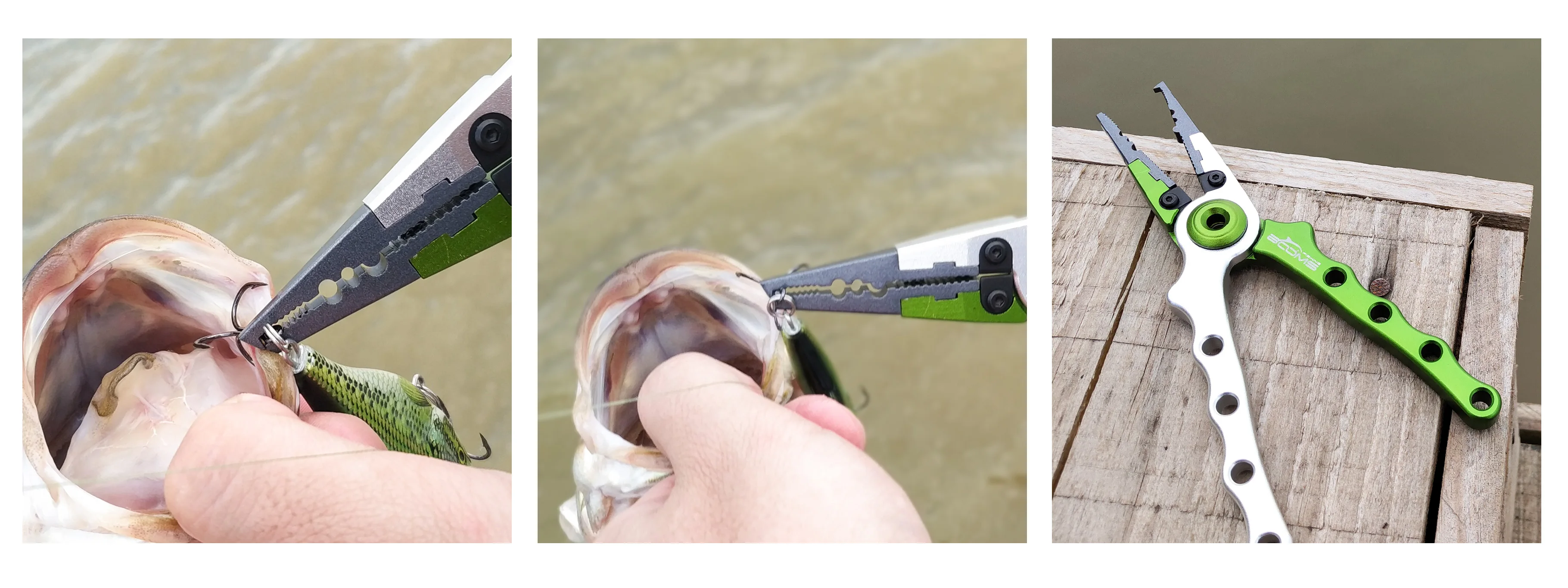 Booms Fishing X02 рыболовные плоскогубцы из алюминиевого сплава разъемные кольцевые резаки инструмент для удаления крючков с выдвижным шнурком и оболочкой снасти
