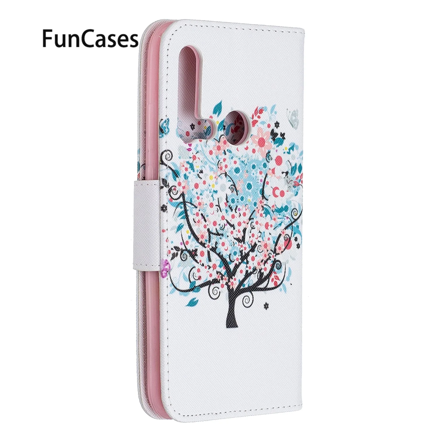 Маленькое дерево из искусственной кожи чехол для телефона пункт huawei P20 Lite 2019