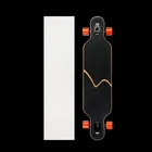 Наклейка для скейтборда, прозрачная фоторамка для скутеров, длинные борты, кварцевый песок, фоторамка с двойной лентой