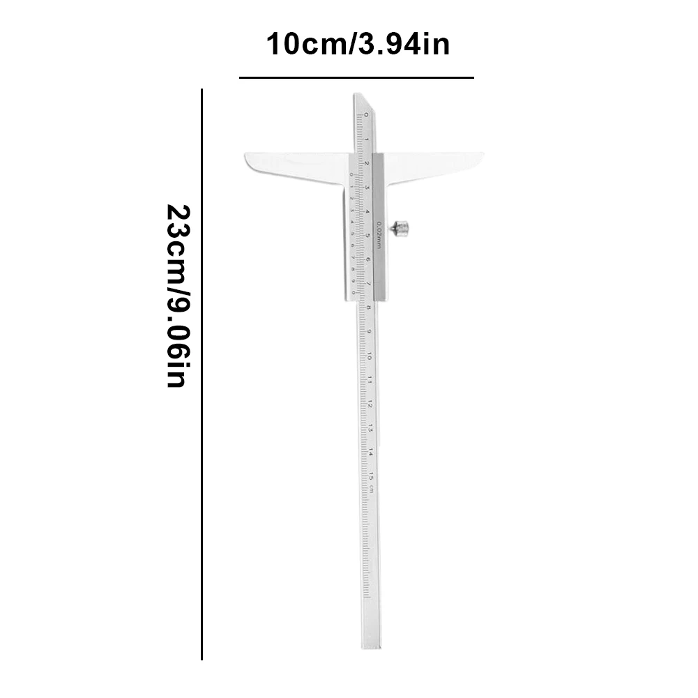 

Vernier Calipers High Precision Integrated Depth Measuring Caliper Metric Gauge 0-200MM/0-150MM Made Of 45CR And Alloy Material