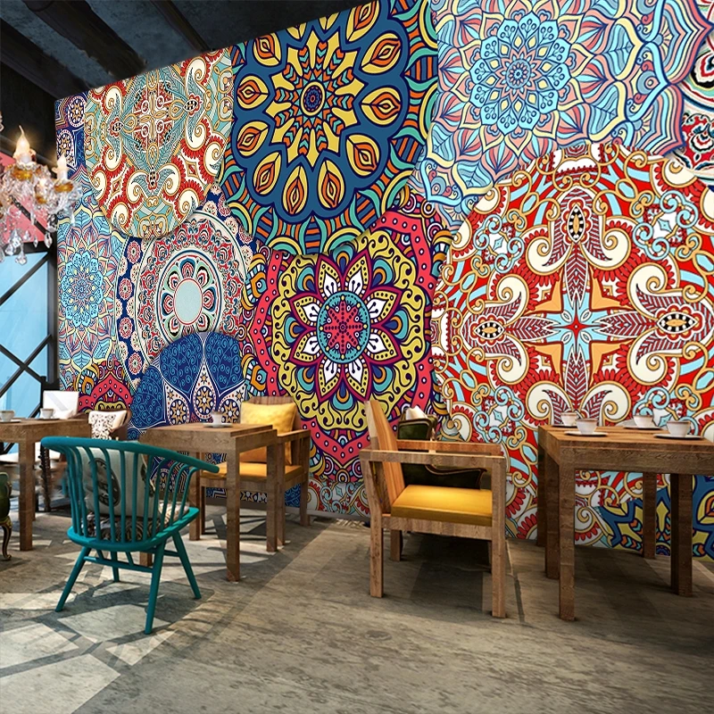 Настенные обои с Европейским узором на заказ украшение для стен в гостиной