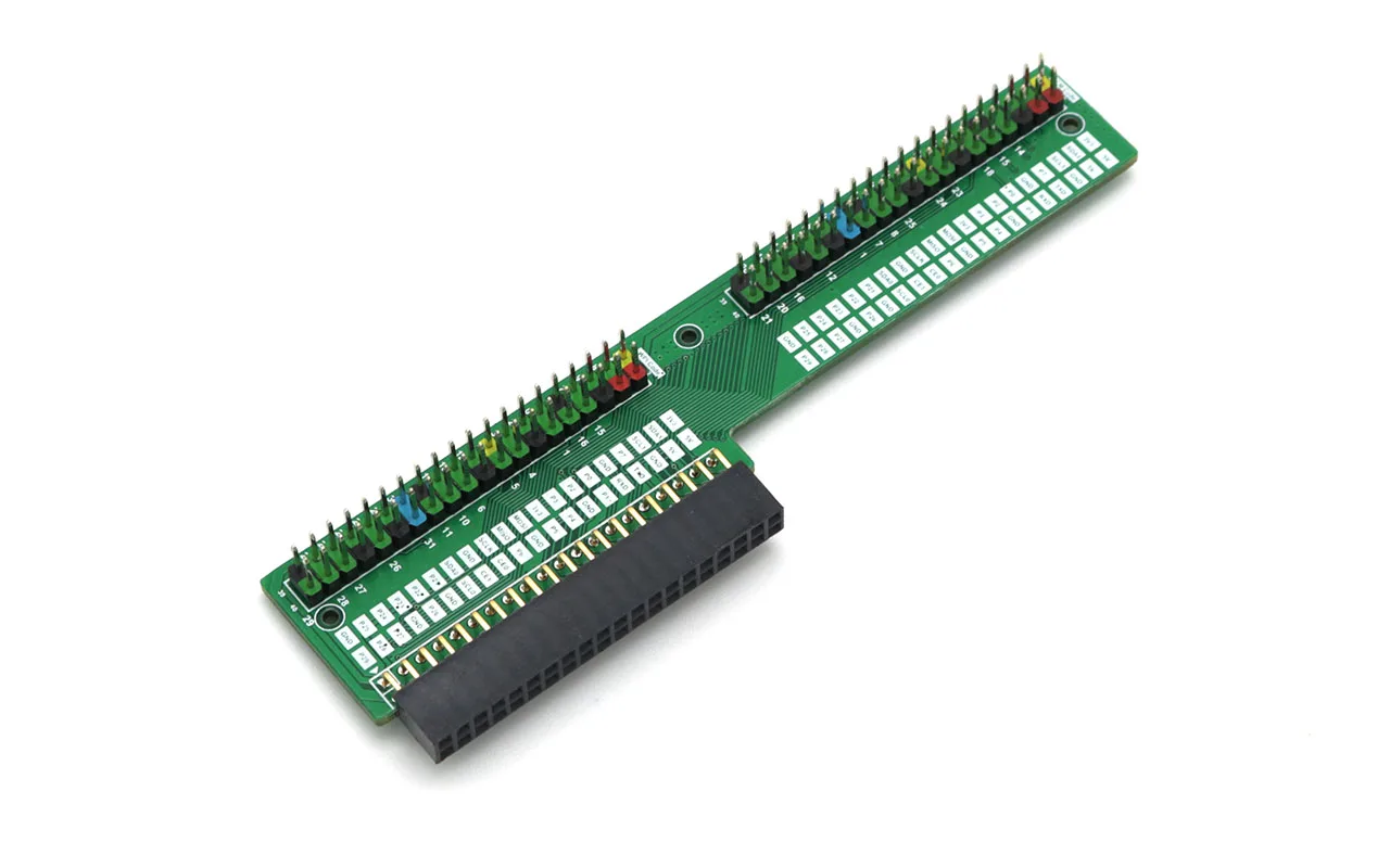 Raspberry Pi 400 GPIO расширительный адаптер для головки с цветным ободом легко