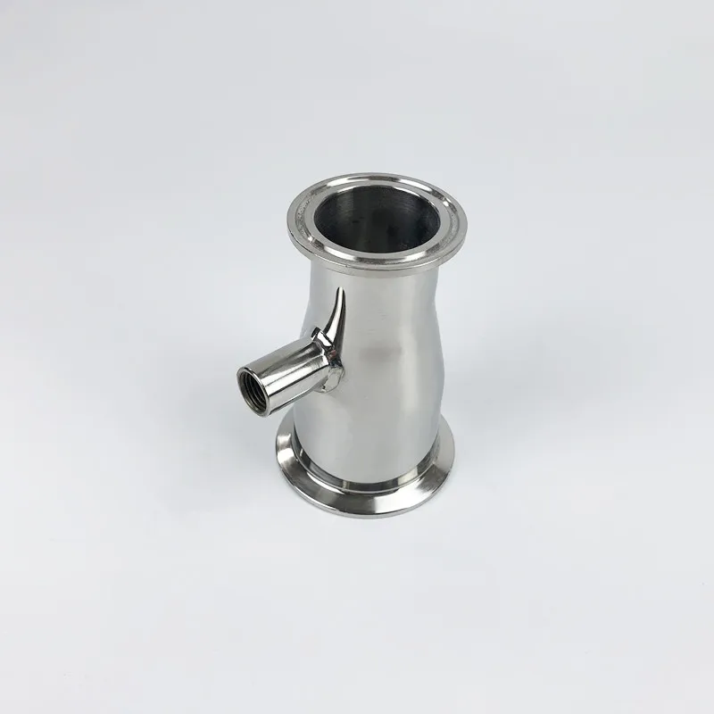 Редуктор Tri-Clamp 2 &quot(51 мм) OD64 * 1 5 &quot(38 OD50 с разъемом термометра внутренней резьбой