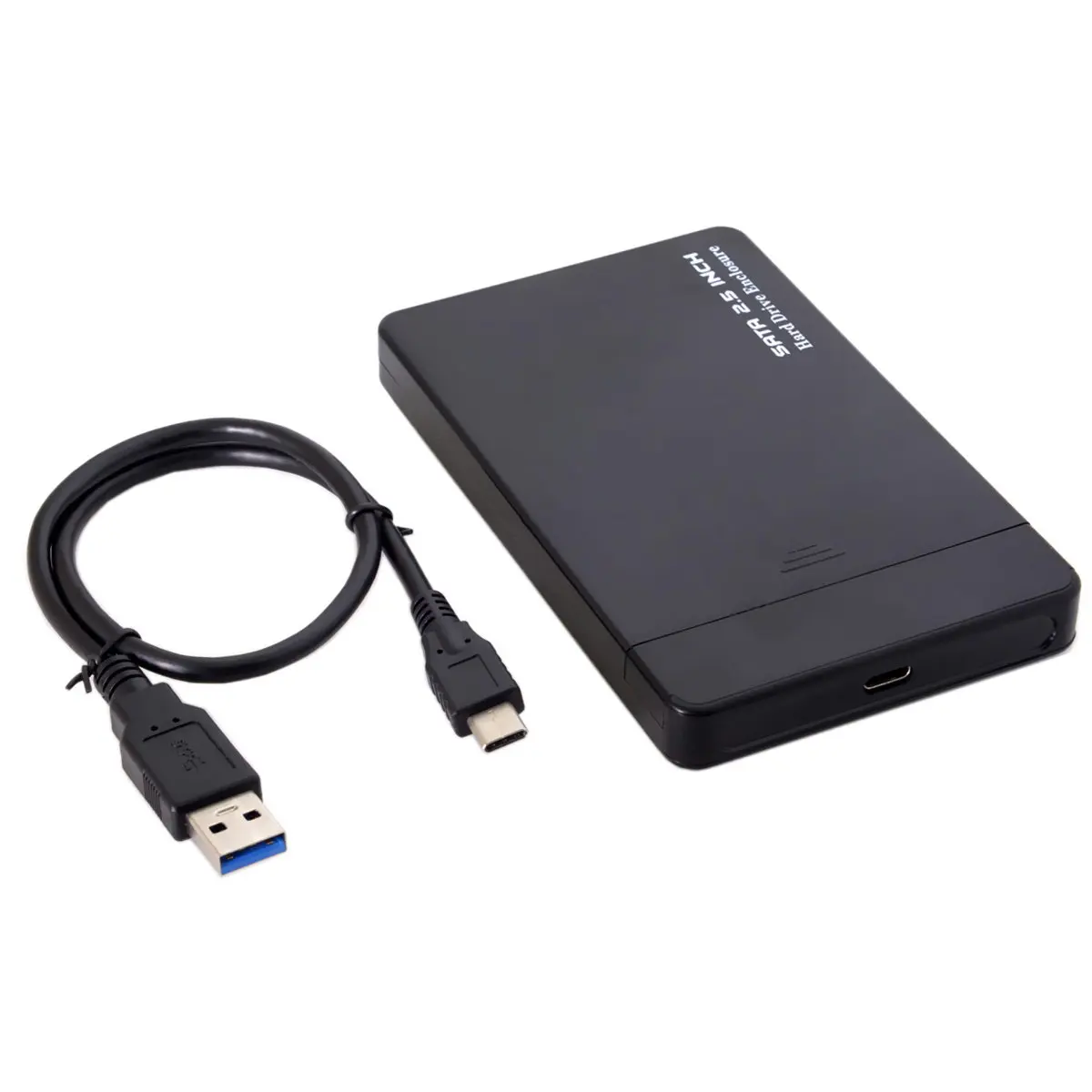 

USB-C Type C to 2.5 Inch SATA HDD Adapter Converter SSD HDD External Hard Disk Enclosure for Laptop & PC USB C to SATA Cable