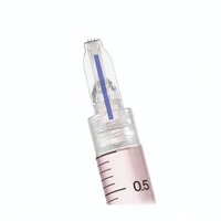 0 6mm nanosoft microneedles fillmed hand 3pin nano needle skin care tools with syringe