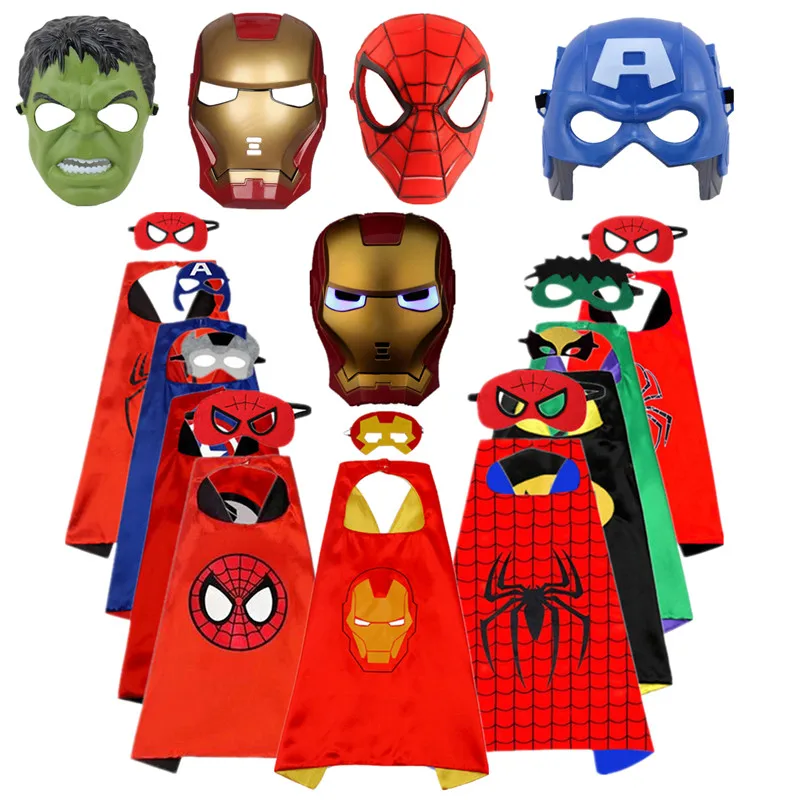 костюмы для ролевых игр Платья на хэллоуин косплей Детский накидка Супергероя