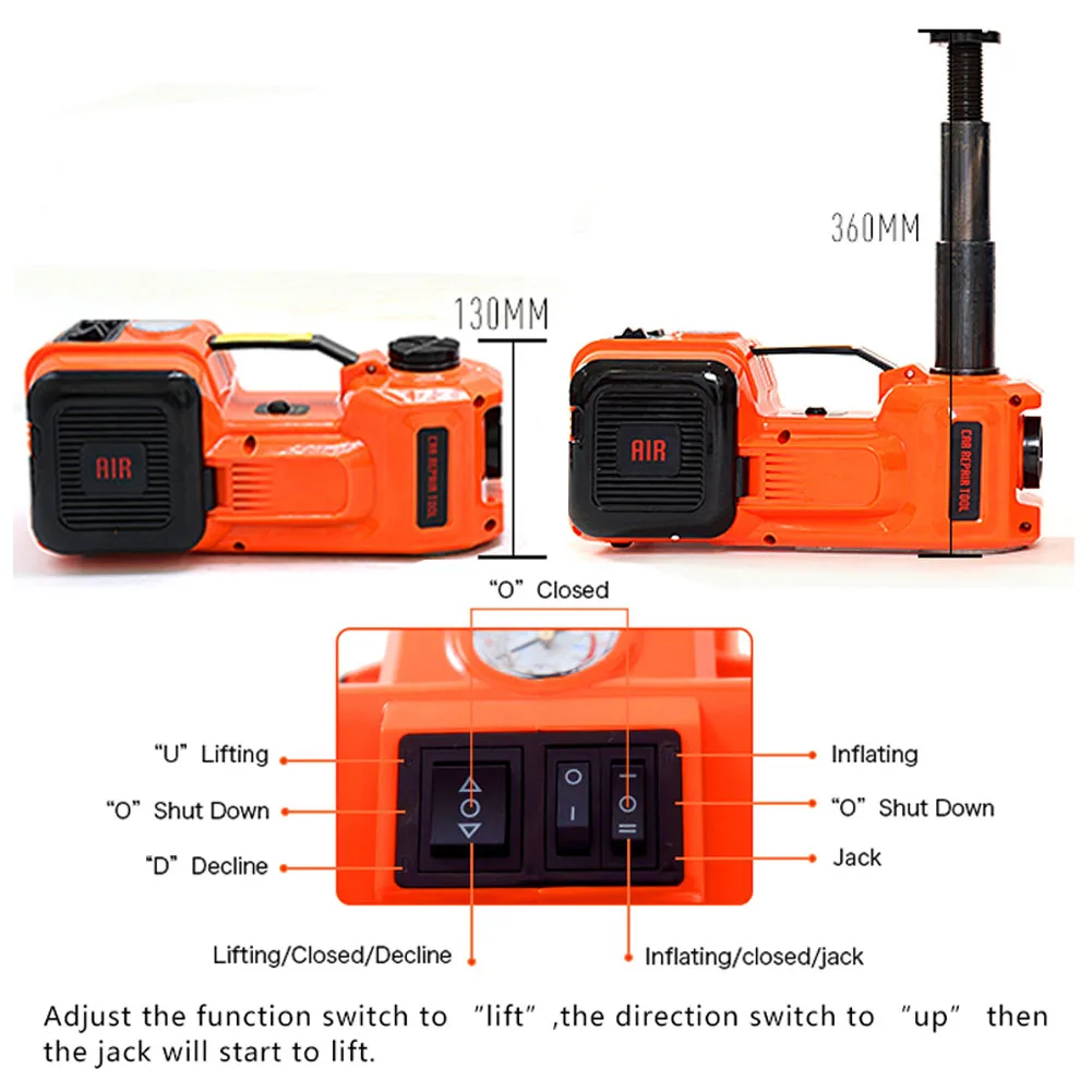 Mr Cartool 5t автомобильные домкраты 3 в 1 Электрический гидравлический Напольный