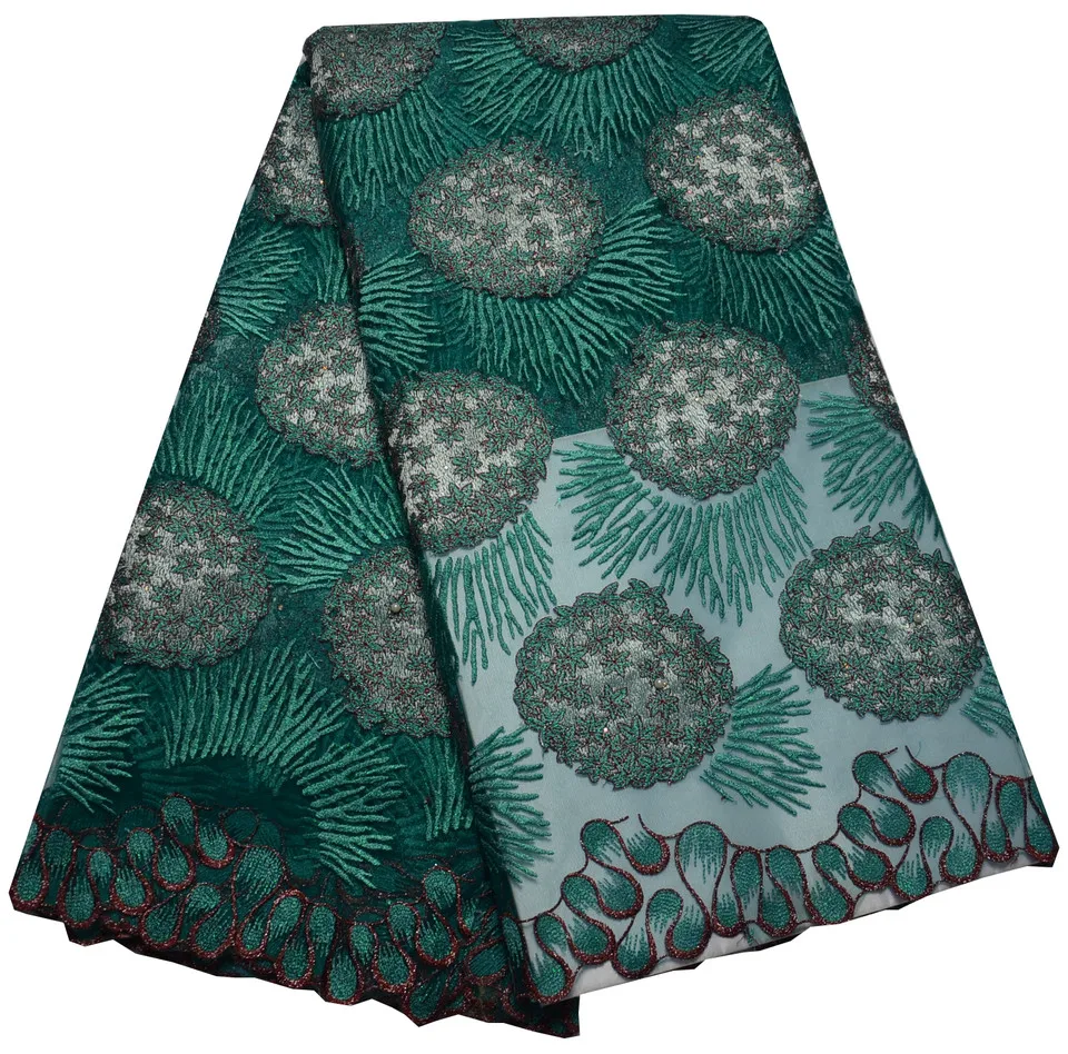 

High quality water soluble lace/ guipure chemical cord lace/ african cord lace fabric 5yards.Red Color Nigerian Lace Fabric C43