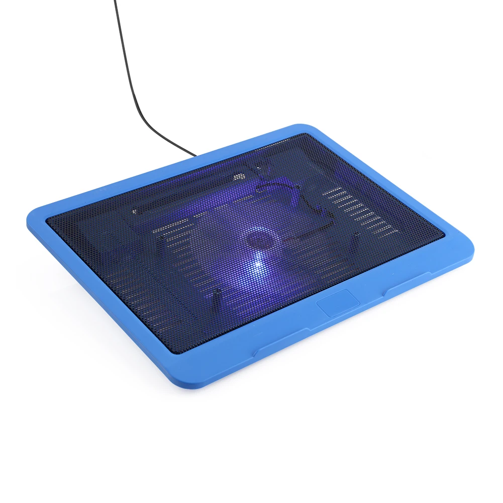 Notebook Cooler Laptop Cooling Pad Base With 200mm Big Silent Fan USB Stand For 14&quot Or Below Holder Desk | Компьютеры и офис