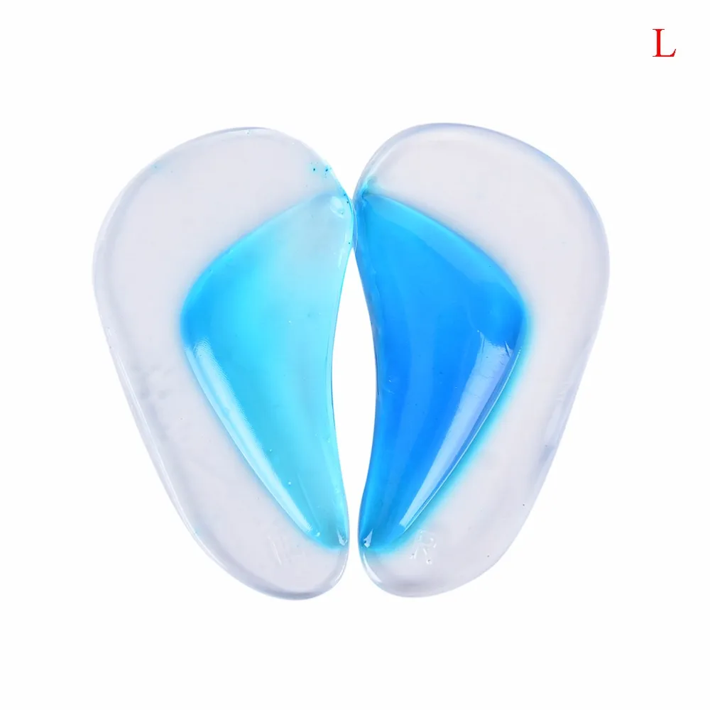 

4PCS=2Pair Flatfoot Correction Shoe Insoles Cushion Inserts Arch Support Insole Flat Foot Care Tool 2Size S/L