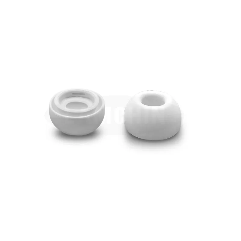 Идеально подходят для наушников AirPods Pro, противоскользящие вкладыши, силиконовый чехол, наконечники для наушников, звуконепроницаемые наушники для AirPods 3 - Цвет: White