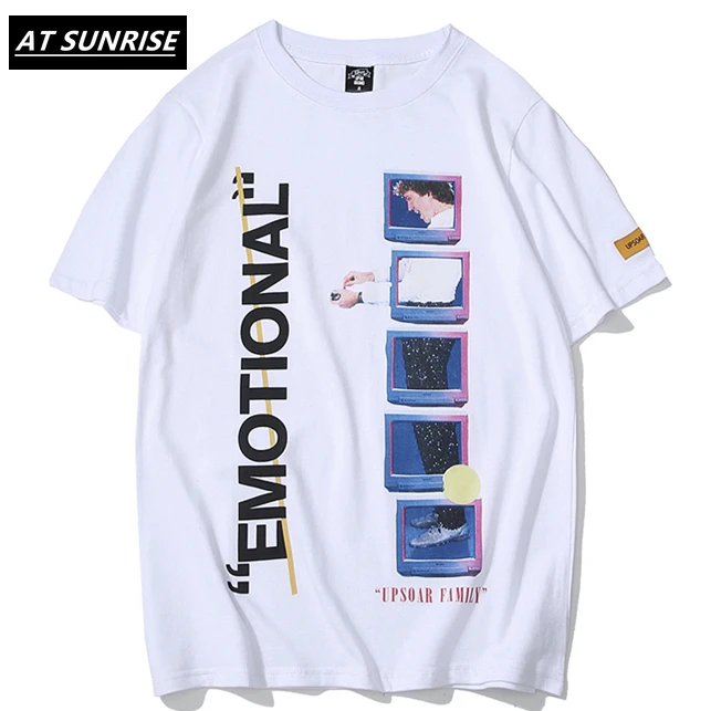 Футболка Мужская/женская с принтом Повседневная дышащая уличная одежда в стиле