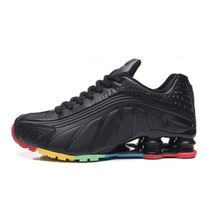 

Hot Sale R4 Running Shoes Men TN Shox Zapatillas Hombre Gold Rainbow Sport Sneakers Trainers Chaussures Designer 40-45