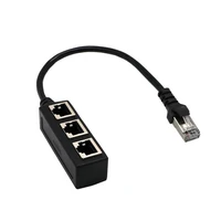 splitter ethernet rj45 cable adapter 1 male to 23 female port lan network connector wire ethernet rj45 cable adapter