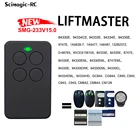 Пульт дистанционного управления для гаража, дверной замок Liftmaster 94335E 84330EML 1A5639-7 с непрерывно изменяющимся кодом 433 МГц, 4-канальный раздвижной пылезащитный чехол