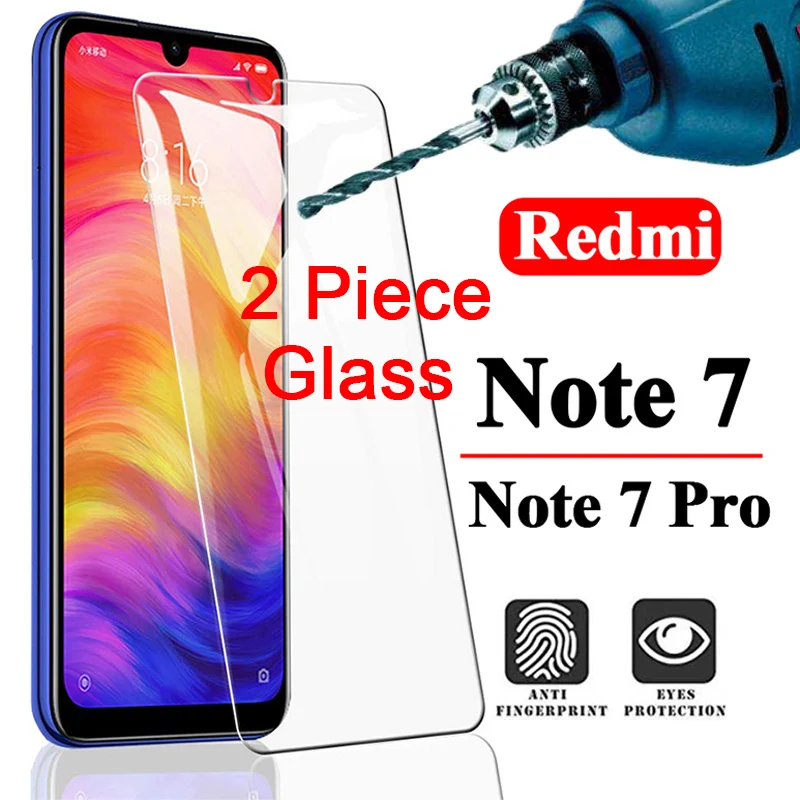 

2PCS 9H Protective Glass Screen Protector for Redmi Note 8 Pro Tempered Glass for Xiaomi Redmi Note 8T 7 6 5 Pro 5A 4 4X HD Film