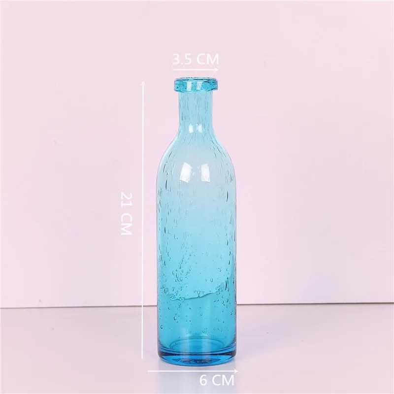 

Modern Color Bubble Hydrocultuur Plant/Flower Transparent Coffee Corner Camera Glass Sheet Plant Bonsai Home Decoration Vase