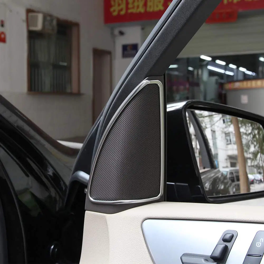 

ABS матовая крышка для автомобильного динамика для Mercedes-Benz ML GL GLS GLE320 350 400