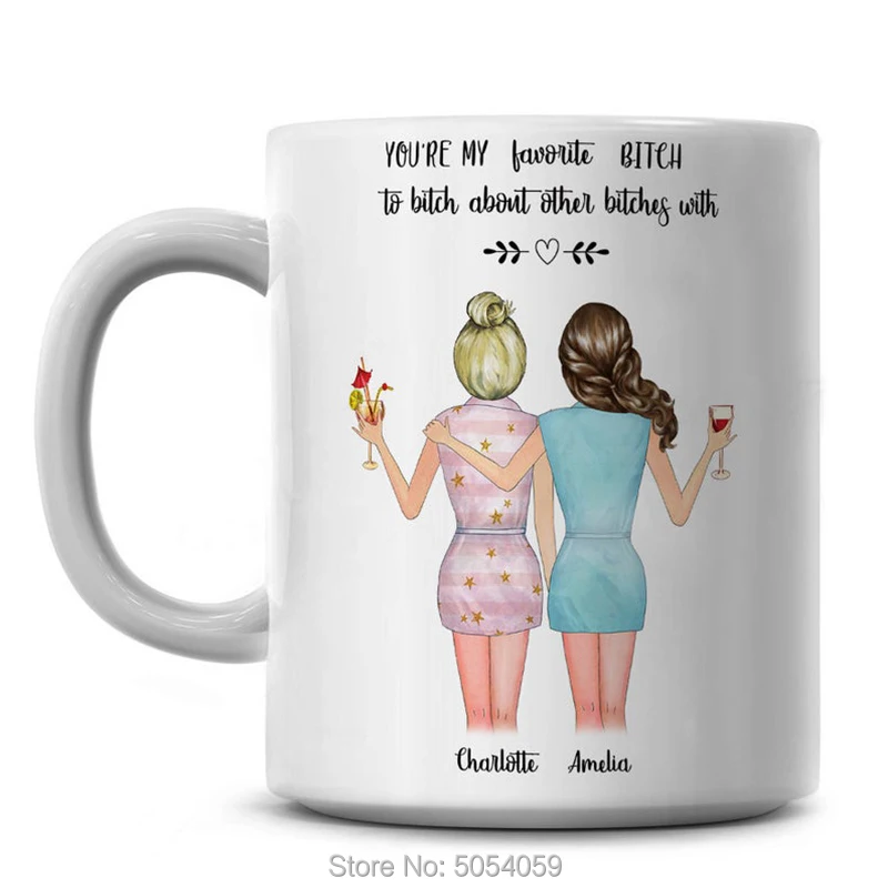 Персонализированные кружки для кофе на заказ парттенс Чай чашка лучшая сестра DIY