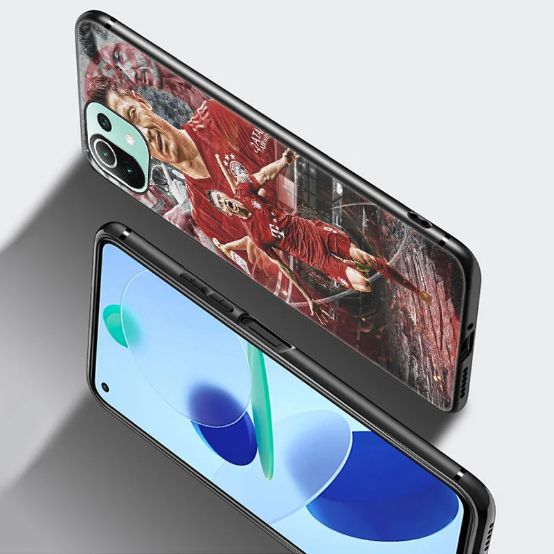 football star player phone case for xiaomi mi poco x3 nfc f3 gt m3 11i 11 ultra 10t pro a2 11 lite redmi k40 k20 7a black cover free global shipping