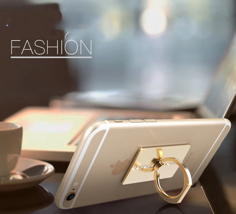 

360 Degree Finger Ring Mobile Phone Smartphone Stand Holder Mount for IPhone IPad Xiaomi All Smart Phone Luxury Couple Models