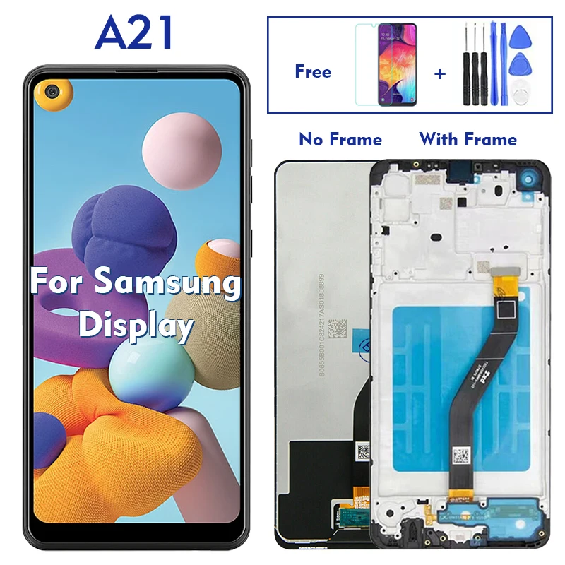 Для оригинальный Samsung Galaxy A21 2020 SM A215U A215U1 A215W S215DL ЖК дисплей сенсорный экран