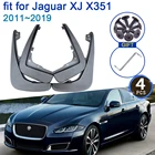 Для Jaguar XJ X351 2011  2019 автомобиля брызговик 4x крыло брызговиков Средства для укладки волос Новое обновление брызговик клапаном защита от брызг