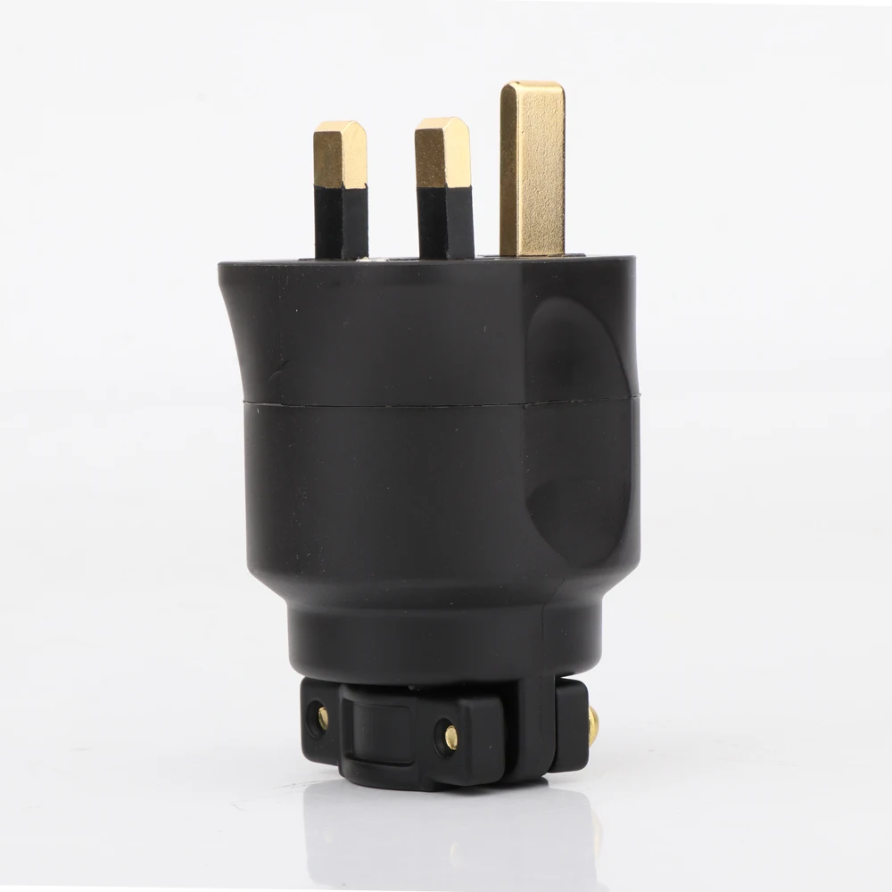 FI UK(G) Hi end AC power electric(M) fused 13A male 3 pin UK British plug Разъем предохранителя|outlet uk|wall powerwall outlet |