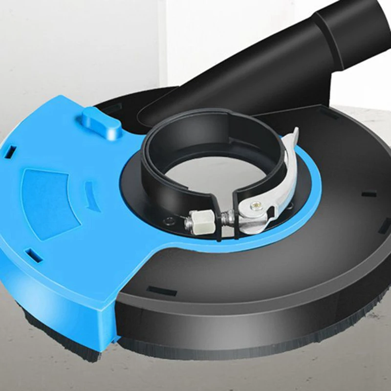 

5 Inch Angle Grinder Dust Shroud Cover Tools for Concrete Marble Granite Engineered Stone Grinding Dust Collection 1Set
