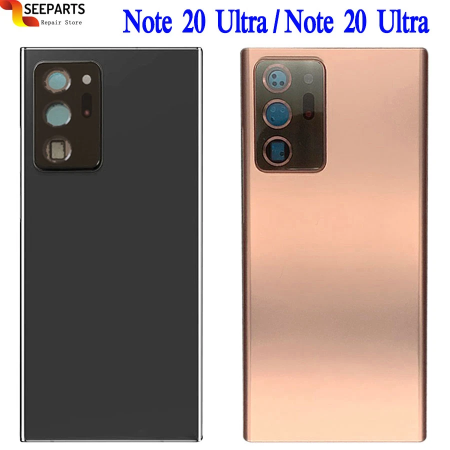 Новый светодиодный цифратор для SAMSUNG Galaxy Note20 ультра задняя крышка батарейного