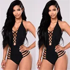 Сексуальный Модный женский цельный бандажный купальник, купальник с пуш-апом, монокини, купальный костюм, бикини